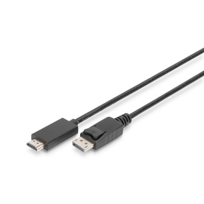Digitus DisplayPort to HDMI 2m Black (AK-340303-020-S)