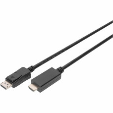 Digitus DisplayPort to HDMI 2m Black (AK-340303-020-S)