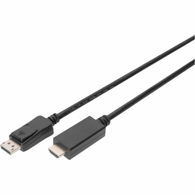 Digitus DisplayPort to HDMI 2m Black (AK-340303-020-S)