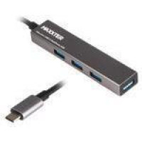 Maxxter USB Type-C 4хUSB3.0 Dark Grey (HU3C-4P-02)