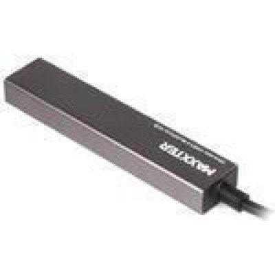 Maxxter USB Type-C 4хUSB3.0 Dark Grey (HU3C-4P-02)