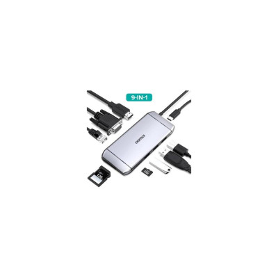 Choetech 9-in-1 USB-C Multiport Adapter (HUB-M15)