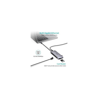 Choetech 9-in-1 USB-C Multiport Adapter (HUB-M15)