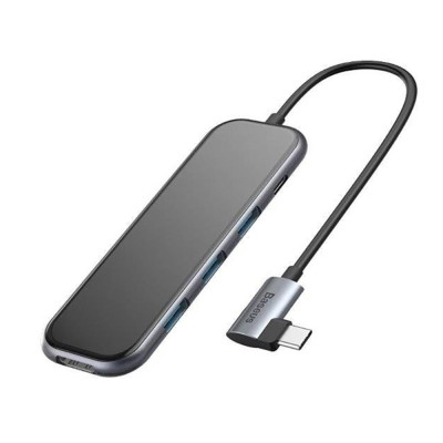 Baseus Mirror Series Multifunctional Hub Gray (CAHUB-BZ0G)