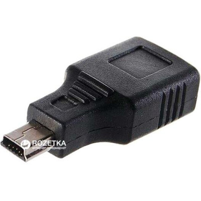 Lapara USB2.0 Mini-BM/AF (LA-USB-AF-MINIUSB BLACK)