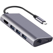 Dynamode Dock-USB-TypeC-HDMI-USB3.0-RJ45
