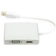 PowerPlant USB3.0 MultiDisplay Adapter with Gigabit Ethernet, DVI + HDMI (dual) (CA912087)
