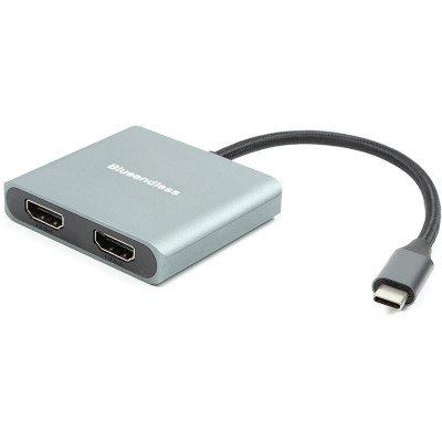 Blueendless USB Type-C - 2xHDMI, 4K, 60Hz