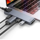 Baseus Thunderbolt C+Pro 7-in-1 Smart HUB Gray (CAHUB-L0G)