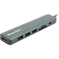 Blueendless USB Type-C to HDMI 3xUSB Type-A SD TF USB Type-C PD100W (CA913848)