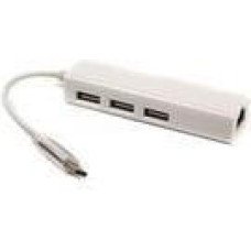 PowerPlant USB 3.1 Type-C, 3 USB 2.0 + Ethernet (CA910397)