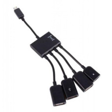 Lapara LA-MICROUSB-OTG-HUB BLACK