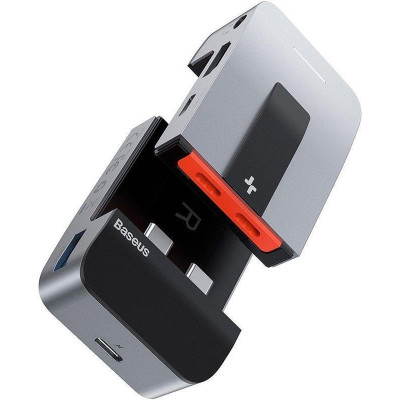 Baseus Armor Age Type-C Bracket Multifunctional Hub Space Gray (CAHUB-AJ0G)