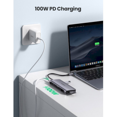 UGREEN 9-in-1 HDMI Ethernet USB-C Hub (40873)