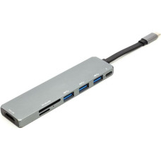 PowerPlant USB 3.1 Type-C - USB Hub, HDMI, Card Reader (CA912094)