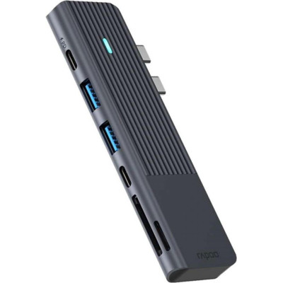 RAPOO 7-in-1 USB-C Multiport Adapter (UCM-2003)