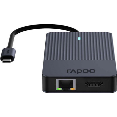 RAPOO 8-in-1 USB-C Multiport Adapter (UCM-2004)
