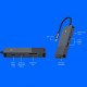 RAPOO 8-in-1 USB-C Multiport Adapter (UCM-2004)