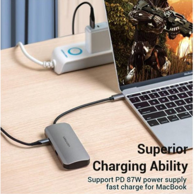 Vention 6-in-1 Docking Station Aluminum Alloy Type (TOIHB)