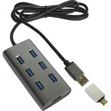 Maiwo USB3.0 Type-A/Type-C до 7x USB3.0 (KH700)