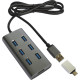 Maiwo USB3.0 Type-A/Type-C до 7x USB3.0 (KH700)