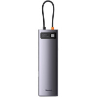 Baseus Metal Gleam Series 12-in-1 Type-C Gray (WKWG020213)