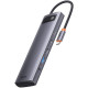 Baseus Metal Gleam Series 12-in-1 Type-C Gray (WKWG020213)