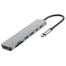 Proove Iron Link 7 in 1 Hub Silver (HBIL00222004)