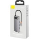 Baseus Metal Gleam Series 5-in-1 Multifunctional Type-C HUB Docking Station Space Gray (CAHUB-CX0G)