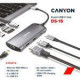 Canyon 8 port USB-C Hub DS-15 (CNS-TDS15)