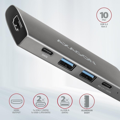 AXAGON HMC-5G2 rev 2.0 Grey 
