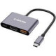 Canyon DS-4 USB-C Multiport Hub 3-in-1 Grey (CNS-TDS4)