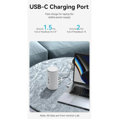 Vention 12 in 1 USB-C Vertical Dock in g Station (TPHWC-EU)