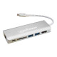 Manhattan SuperSpeed USB-C Multiport Adapter (152075)