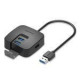 Vention 4-Port USB 3.0 Black (CHBBD)