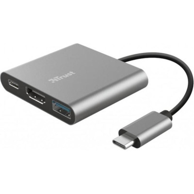 Trust Dalyx 3-in-1 Multiport USB-C Adapter (23772)