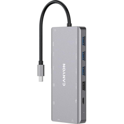 Canyon 13 Port USB-C Hub DS-12 (CNS-TDS12)