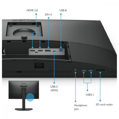 BenQ SW272Q (9H.LLPLB.QBE)