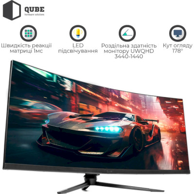 QUBE Overlord C34UQ180HC