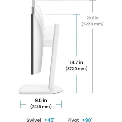  BenQ GW2490TC White (9H.LNMLA.TBE)