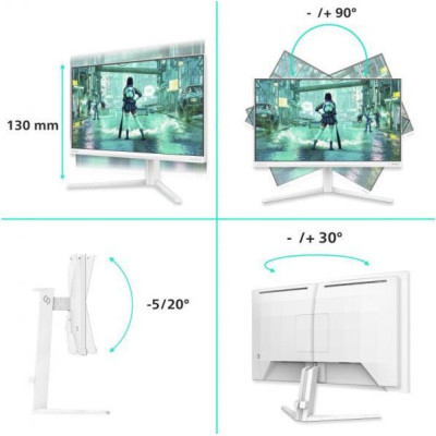 Philips 24M2N3201P/00 White