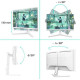 Philips 24M2N3201P/00 White