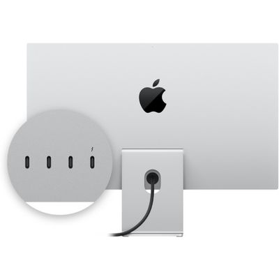 Apple Studio Display with Tilt & Height Adjustable Stand (Standard Glass) (MK0Q3)