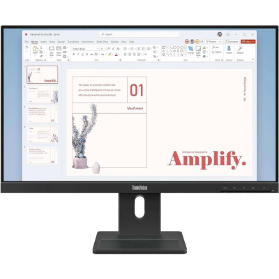 Lenovo ThinkVision E24-40 Raven Black (64BAMAT1UA)