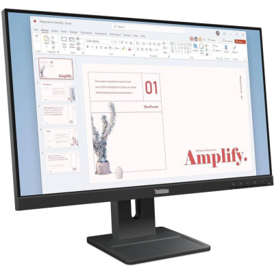 Lenovo ThinkVision E24-40 Raven Black (64BAMAT1UA)