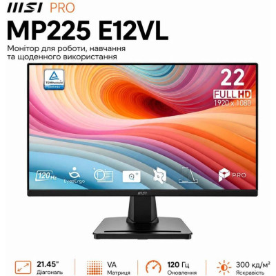 MSI Pro MP225 E12VL