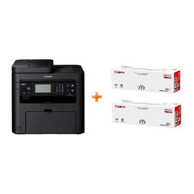 Canon MF237WNE + Картридж 737 (2 шт.)