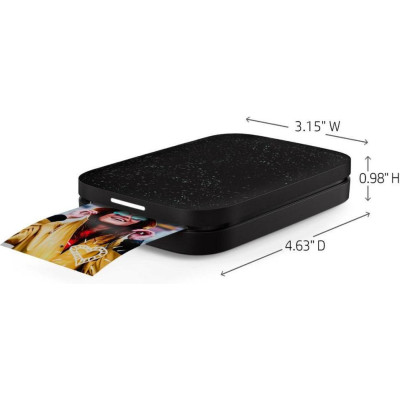 HP Sprocket 2x3 Black Noir (HPISPB)