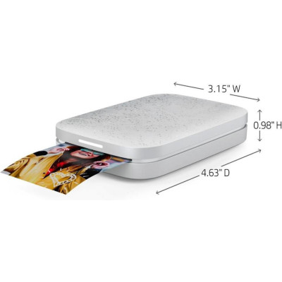 HP Sprocket 2x3 Luna Pearl (HPISPW)