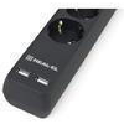 REAL-EL RS-6 PROTECT USB 5m Black (EL122300018)